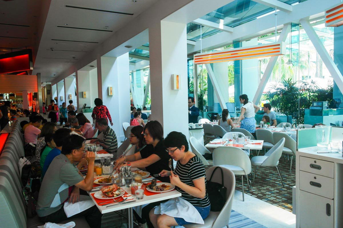 The Line, Restaurant in Singapore