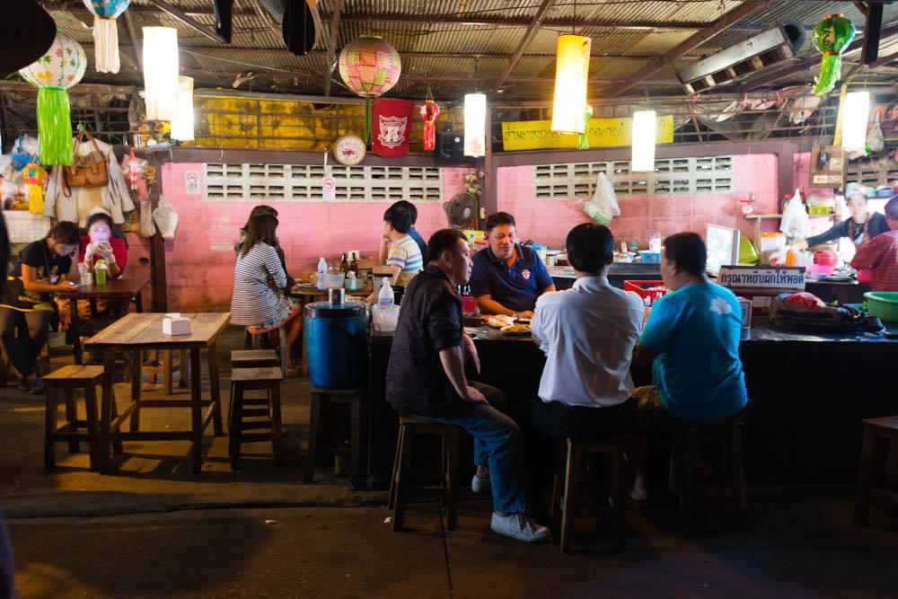 Laap Kao Cham Chaa restaurant in Chiang Mai, Thailand