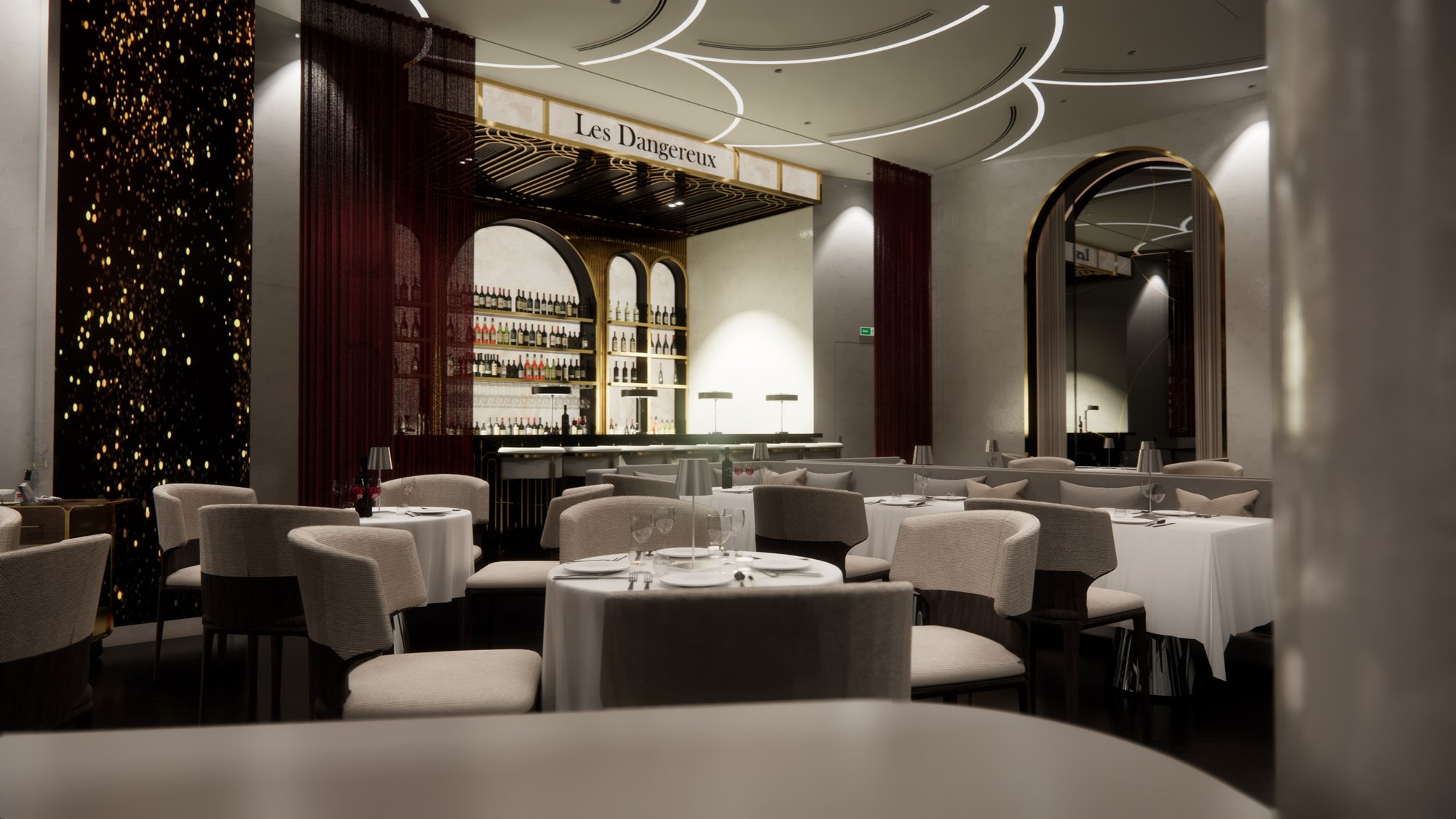 Les Dangereux, Restaurant in Dubai