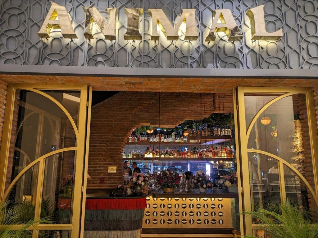 Animal restaurant in Mexico City, Mexico