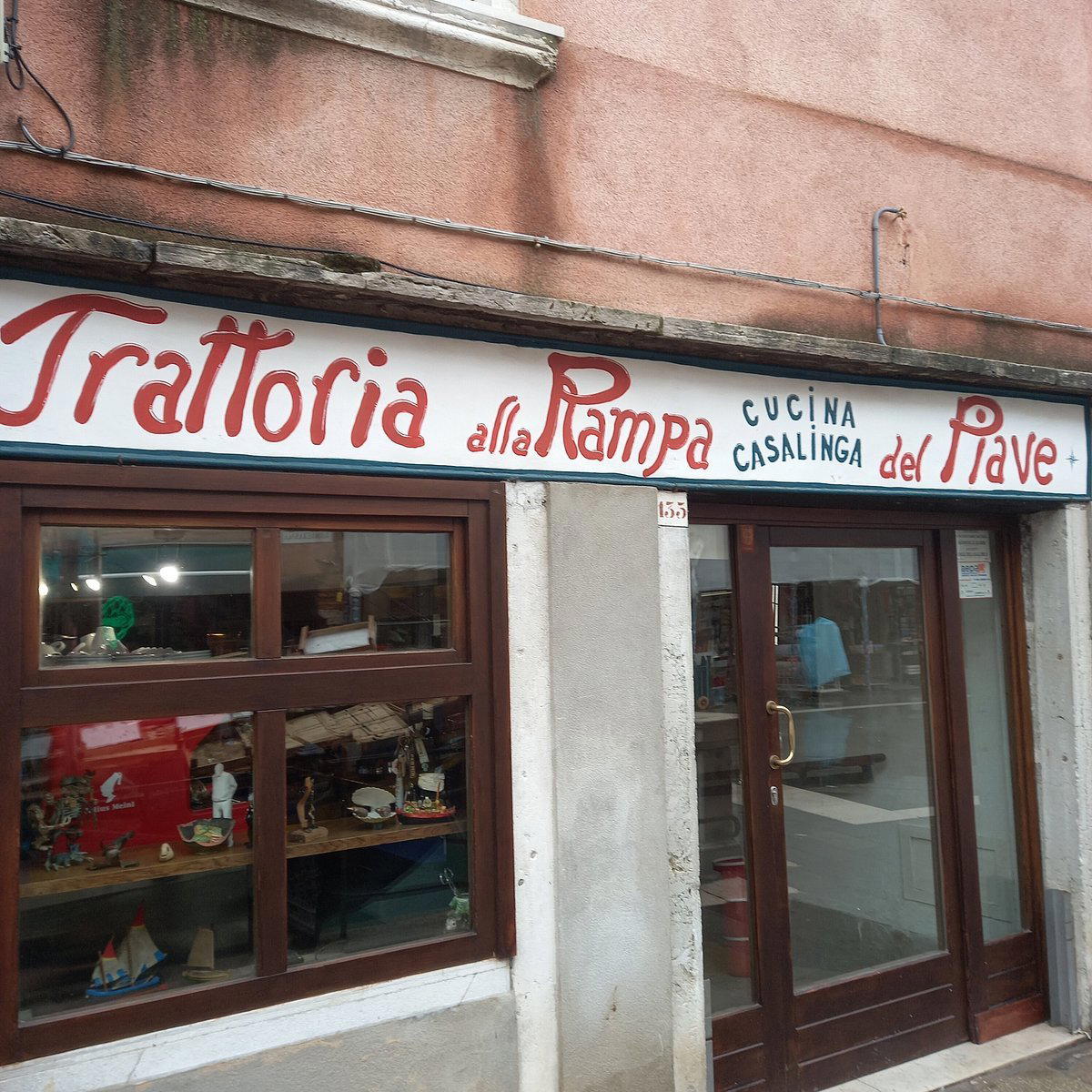 Trattoria alla Rampa restaurant in Venice, Italy