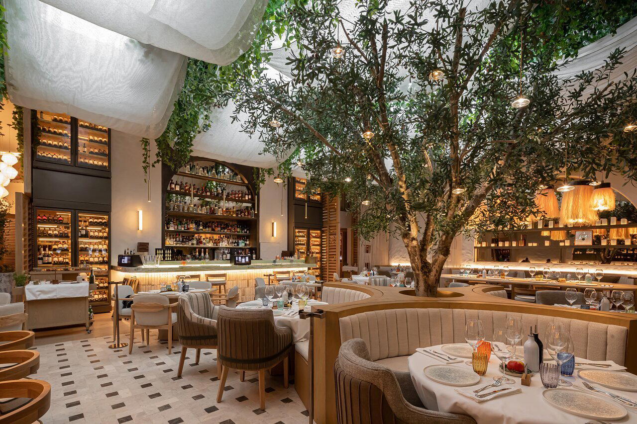 Elia Estiatorio restaurant in Mexico City, Mexico