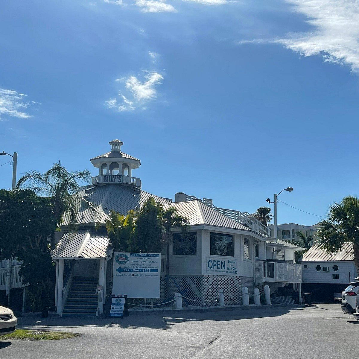Billy's Stone Crab restaurant in Tierra Verde, United States