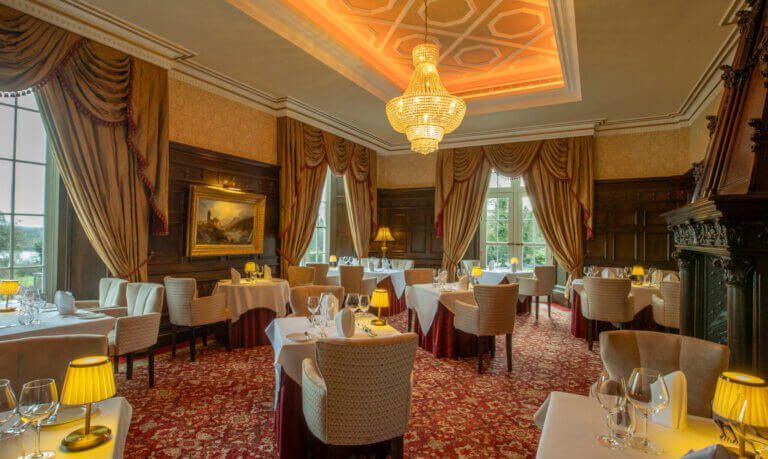 Palm Court restaurant in Ballyfarnon