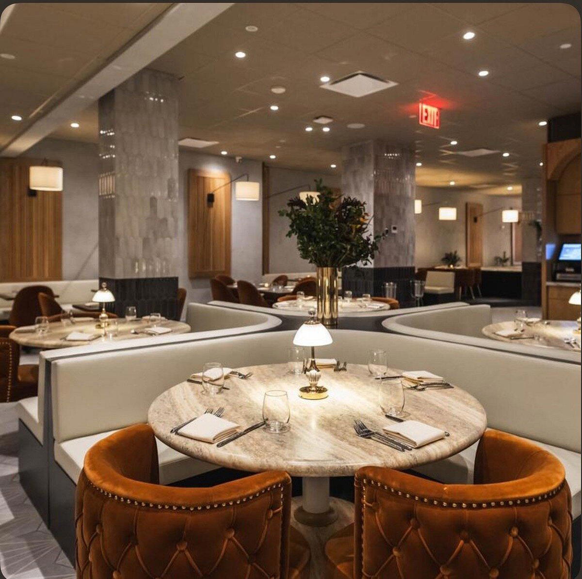 PB Brasserie steak house restaurant in New York City, United States