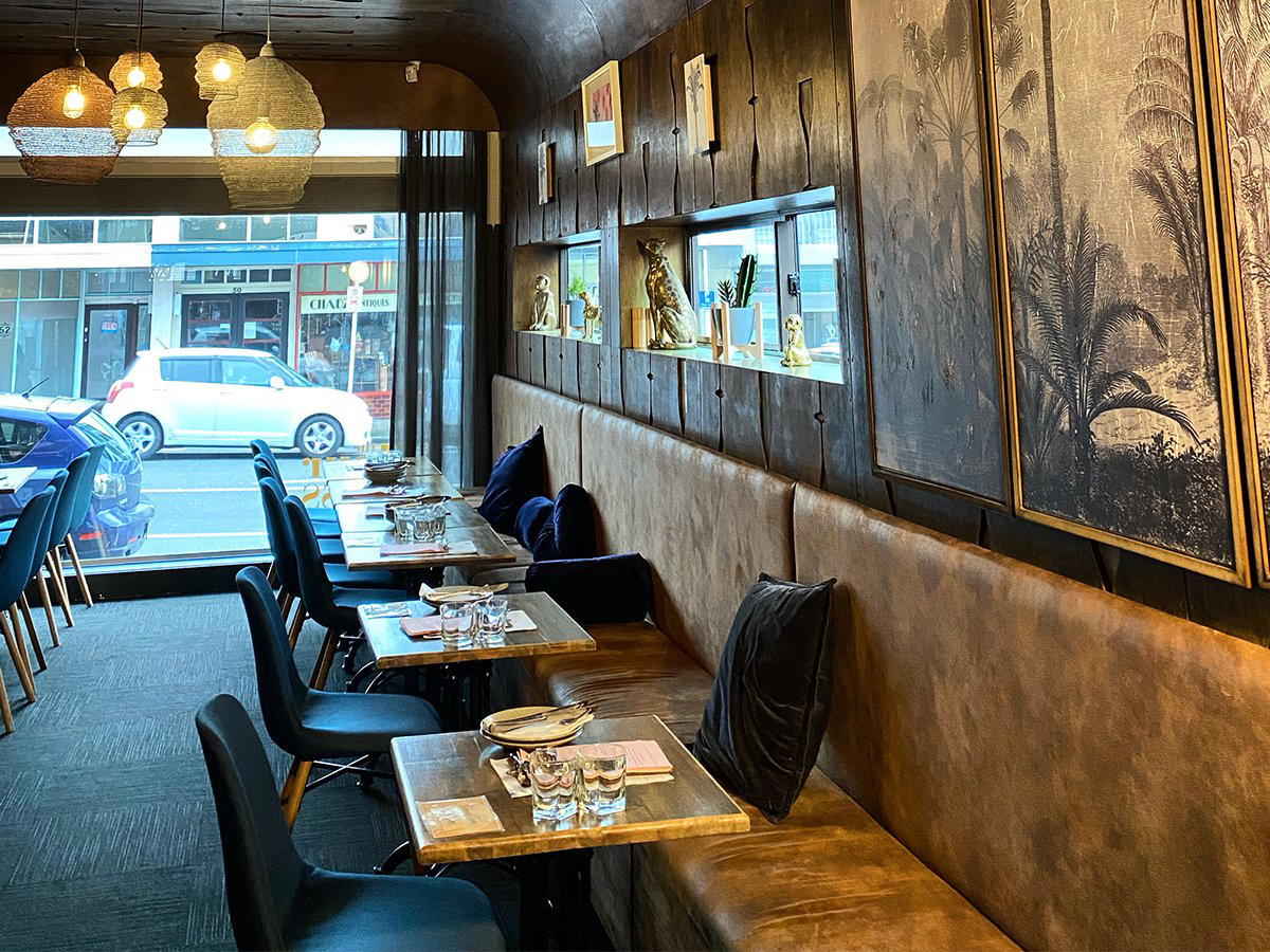 The Hour Glass restaurant in New Plymouth, New Zealand