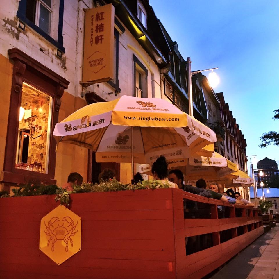 Restaurant Orange Rouge restaurant in Montreal, Canada