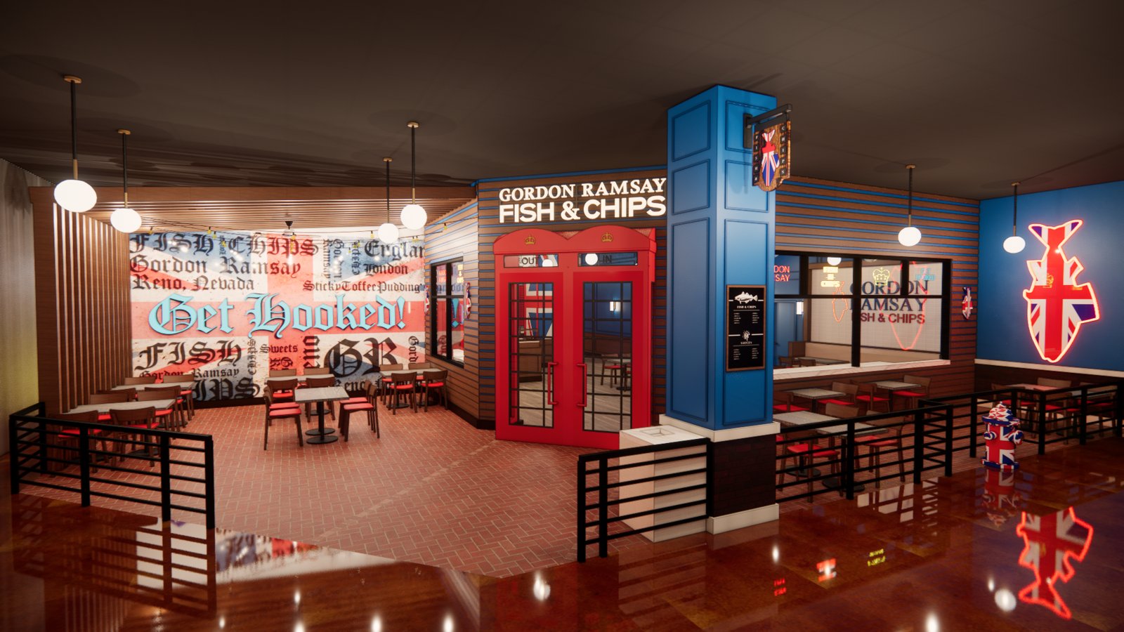 Gordon Ramsay Fish & Chips, Restaurant in Reno