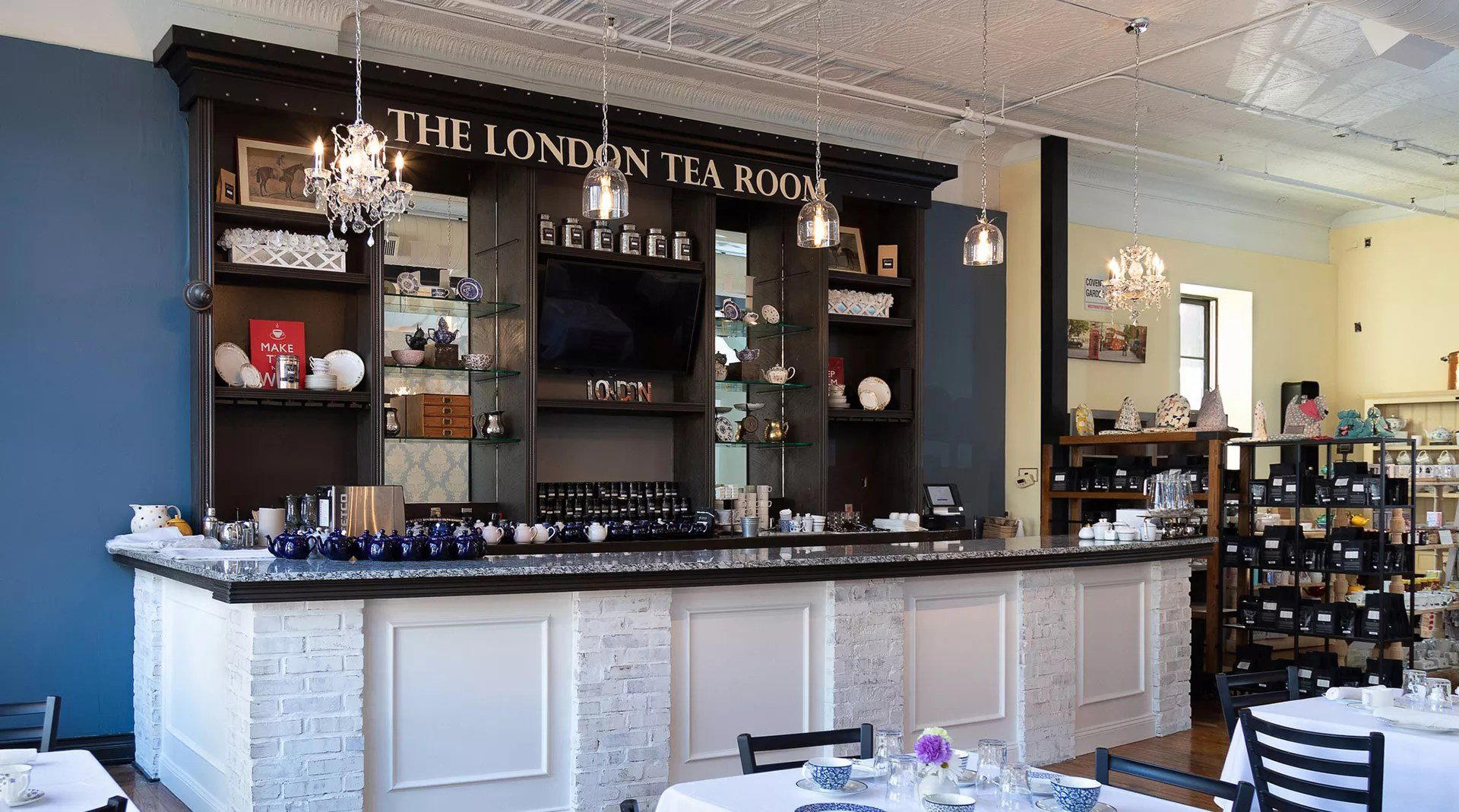 The London Tea Room restaurant in St Louis, United States