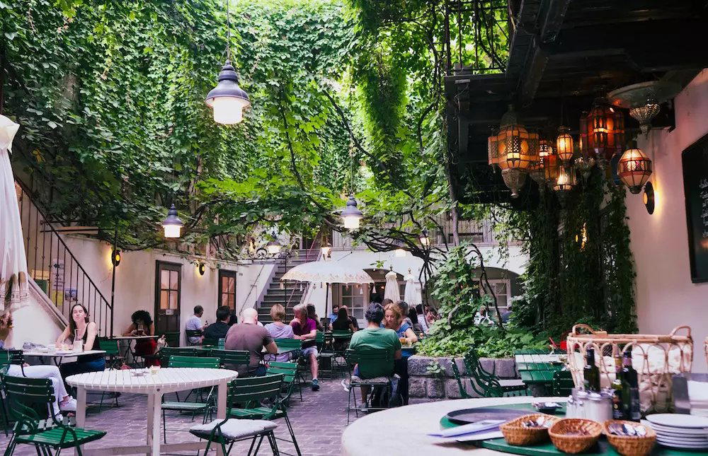 Food Garden restaurant in Vienna, Austria