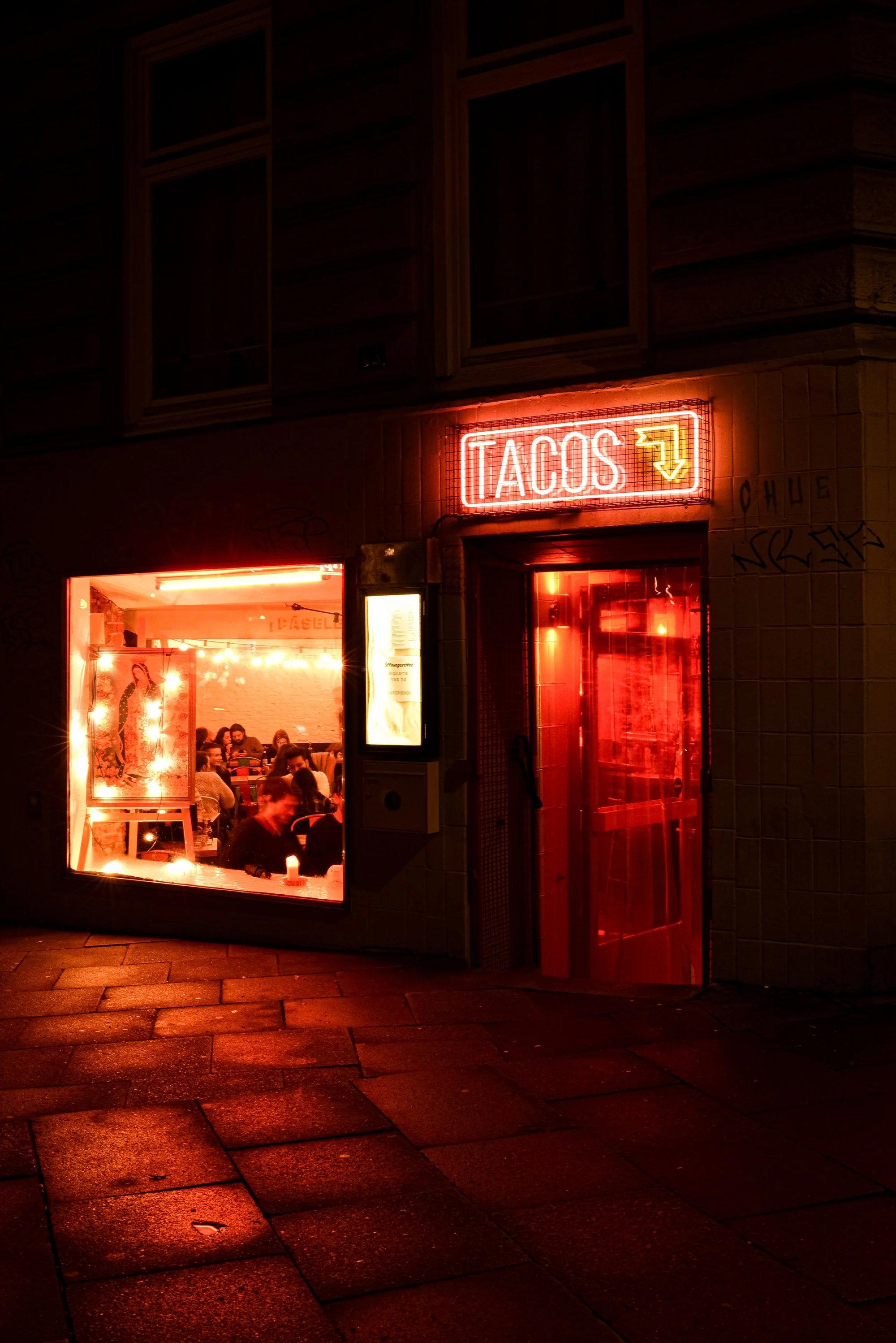 Mexiko Strasse Taquería restaurant in Hamburg, Germany