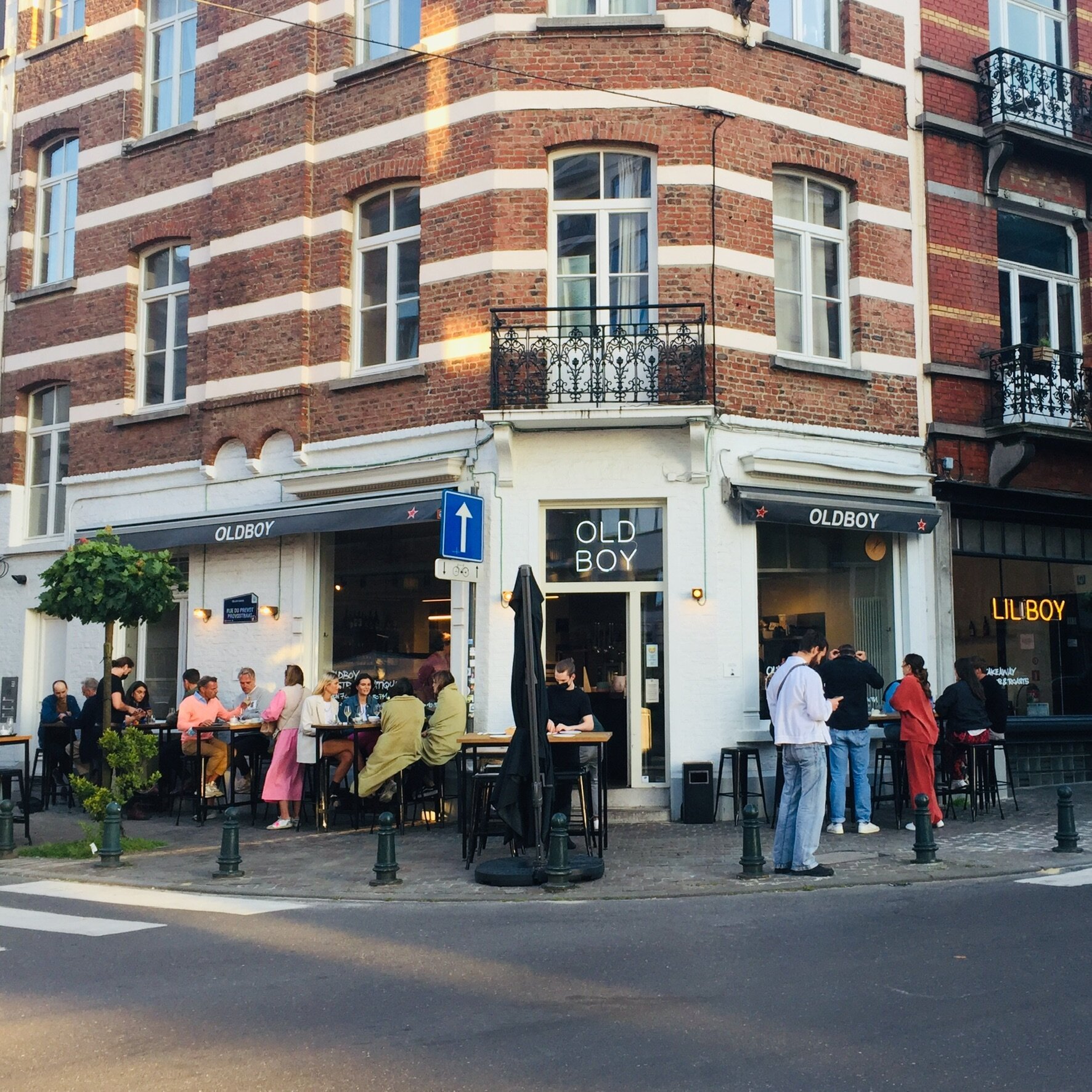 Old Boy restaurant in Ixelles, Belgium