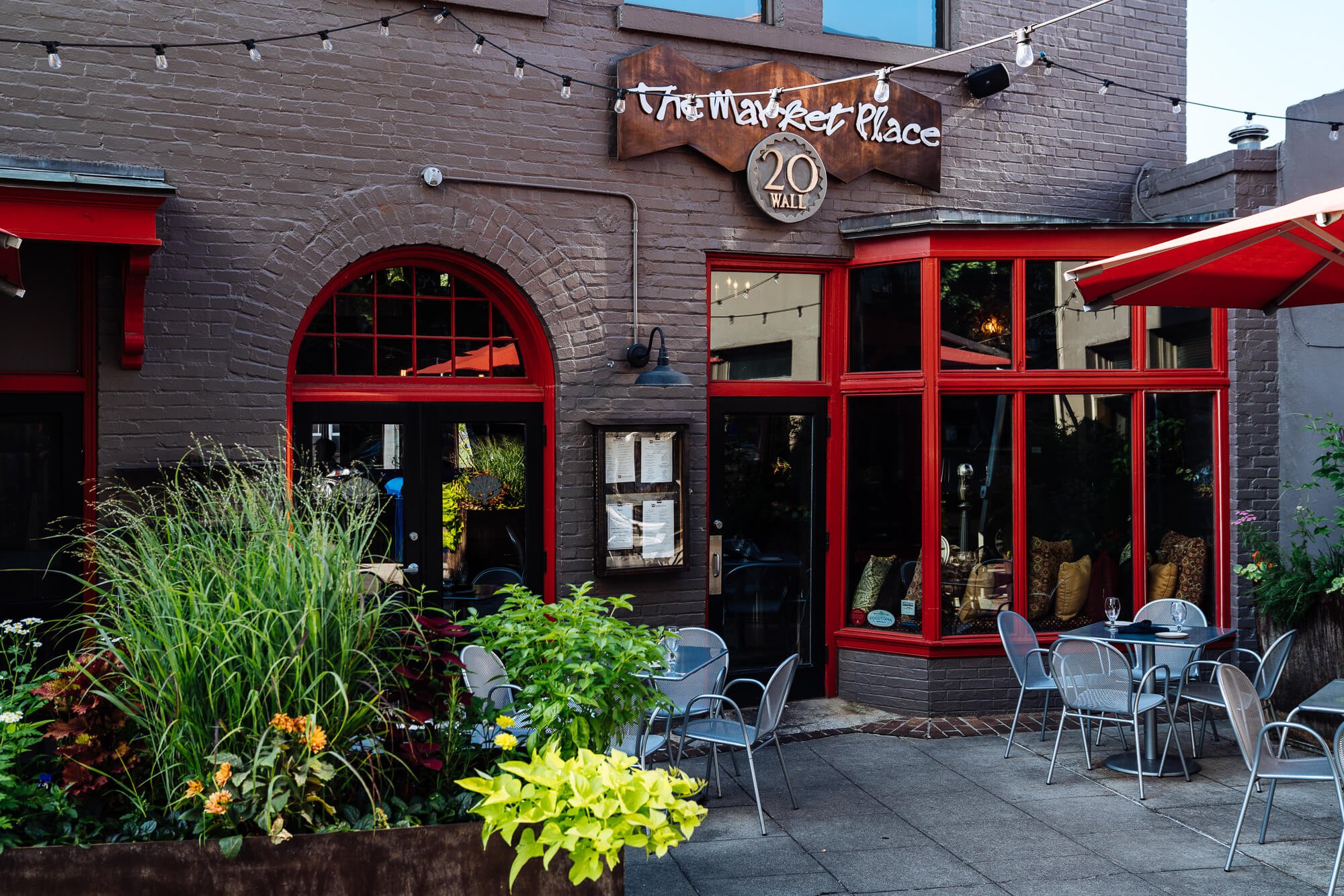 The Market Place restaurant in Asheville, United States