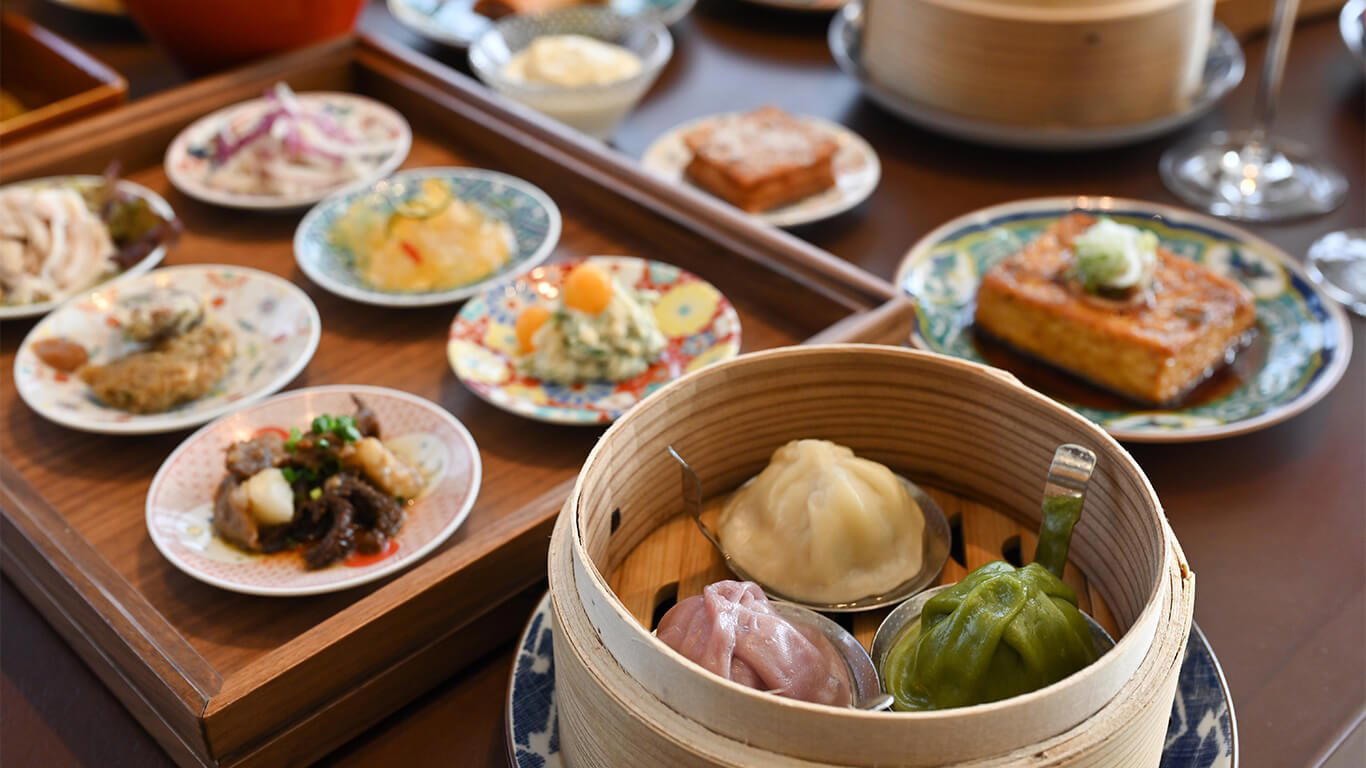 Ryukyu Shintenchi restaurant in Okinawa