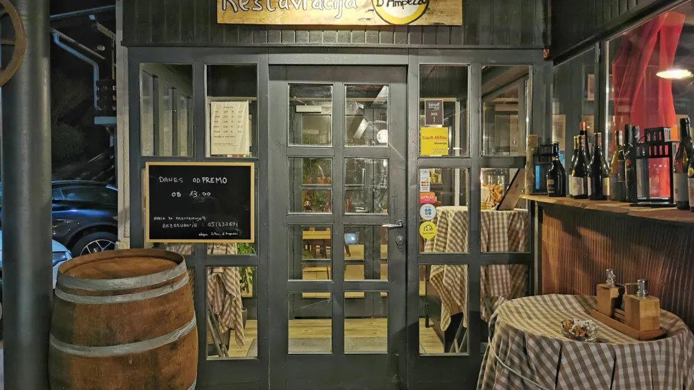 Krtina D'Ampezzo restaurant in Dol Pri Ljubljani, Slovenia