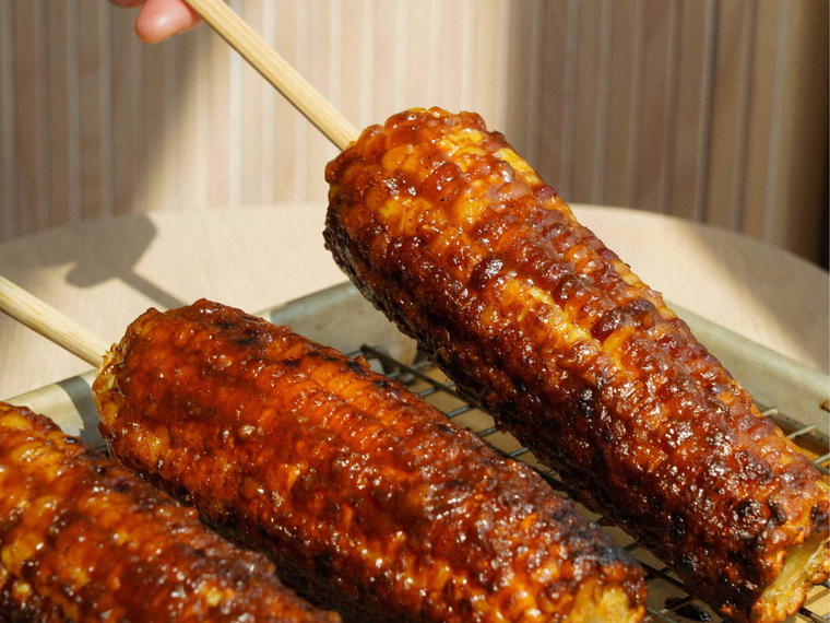 Granny’s Grilled Corn, Chiayi, Taiwan