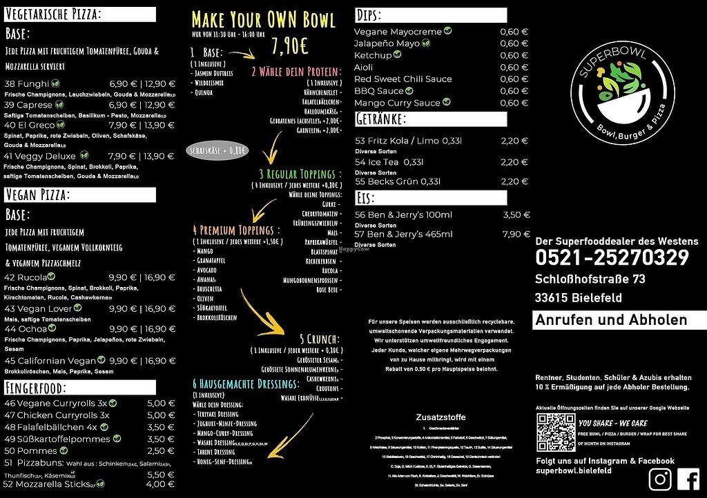 SUPERBOWL restaurant in Bielefeld, Germany
