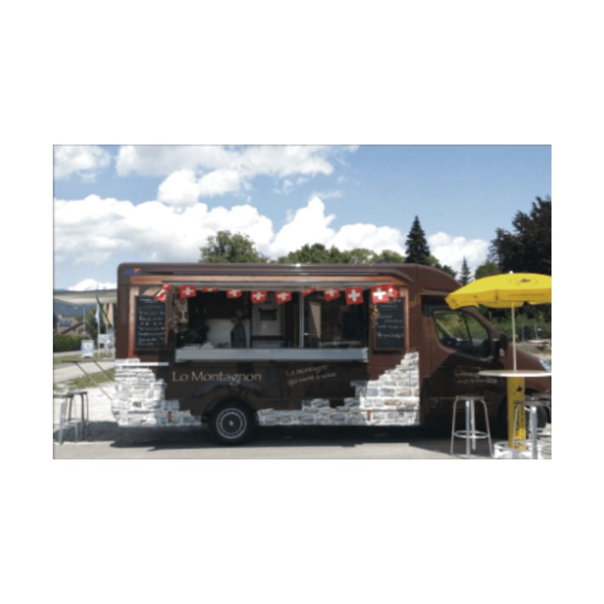 Lo Montagnon restaurant in Bevaix, Switzerland