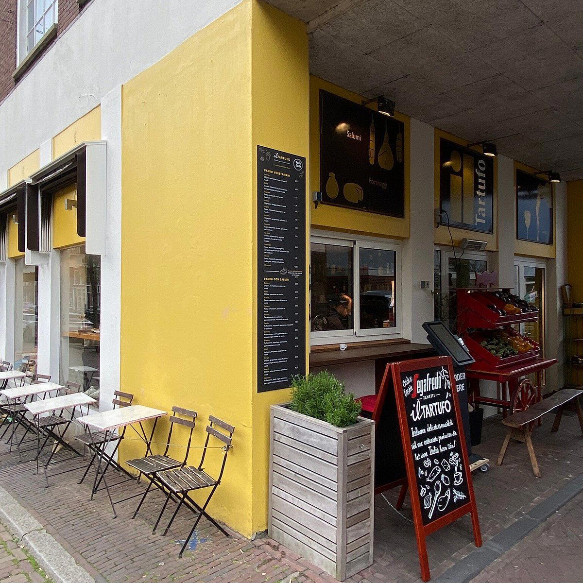 Il Tartufo restaurant in Delft, Netherlands