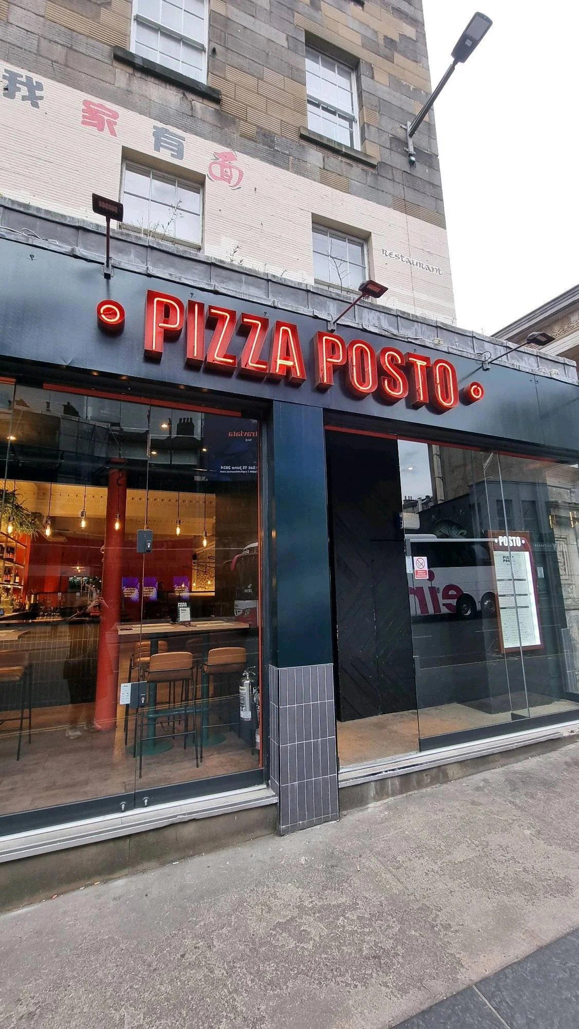 Pizza Posto restaurant in Edinburgh, United Kingdom
