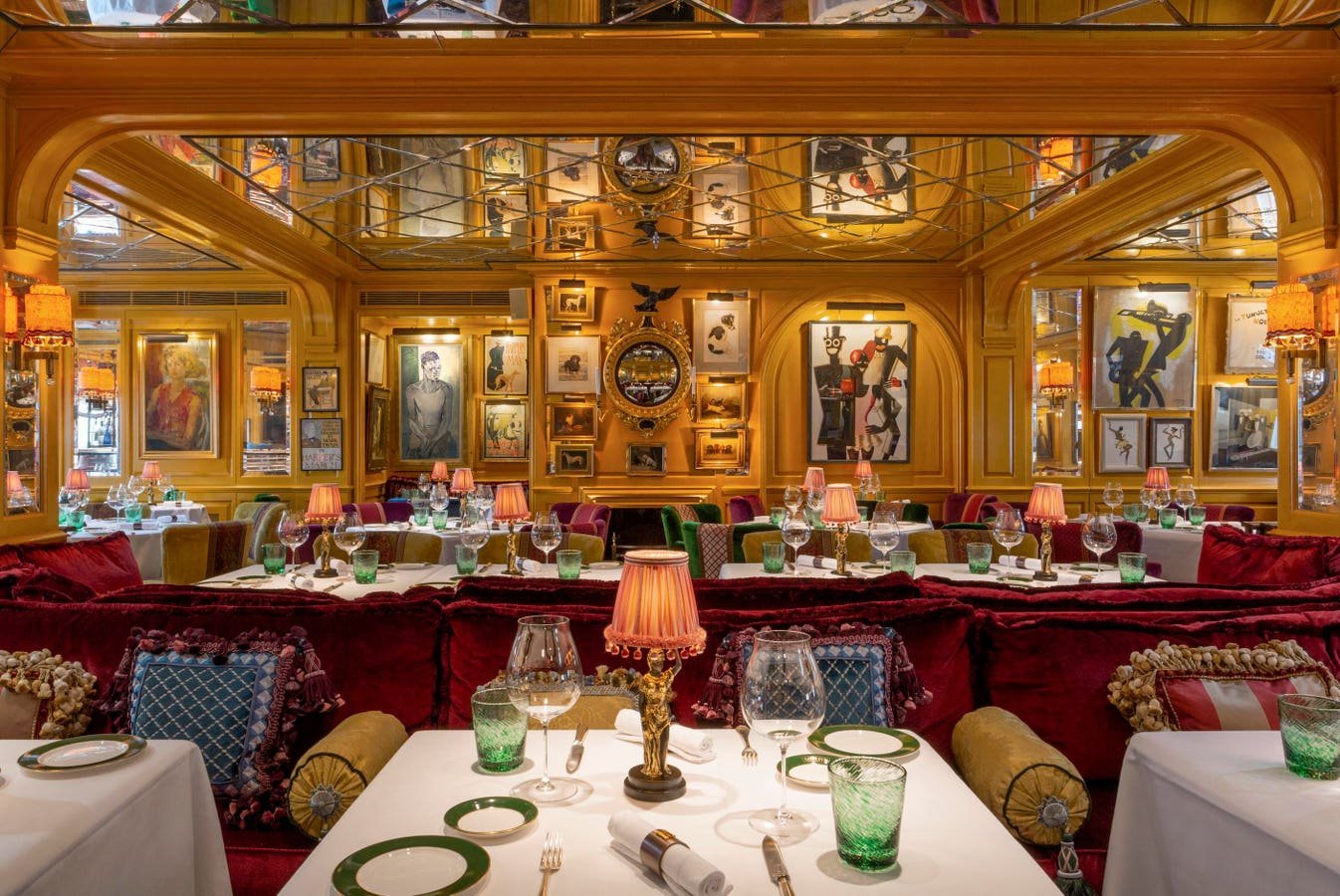 Matteo’s at Annabel’s restaurant in London, United Kingdom