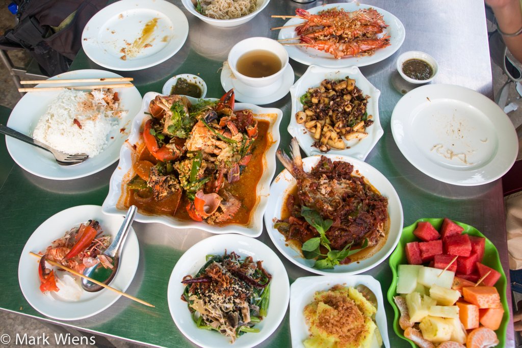 Min Lan Seafood restaurant in Yangon, Myanmar