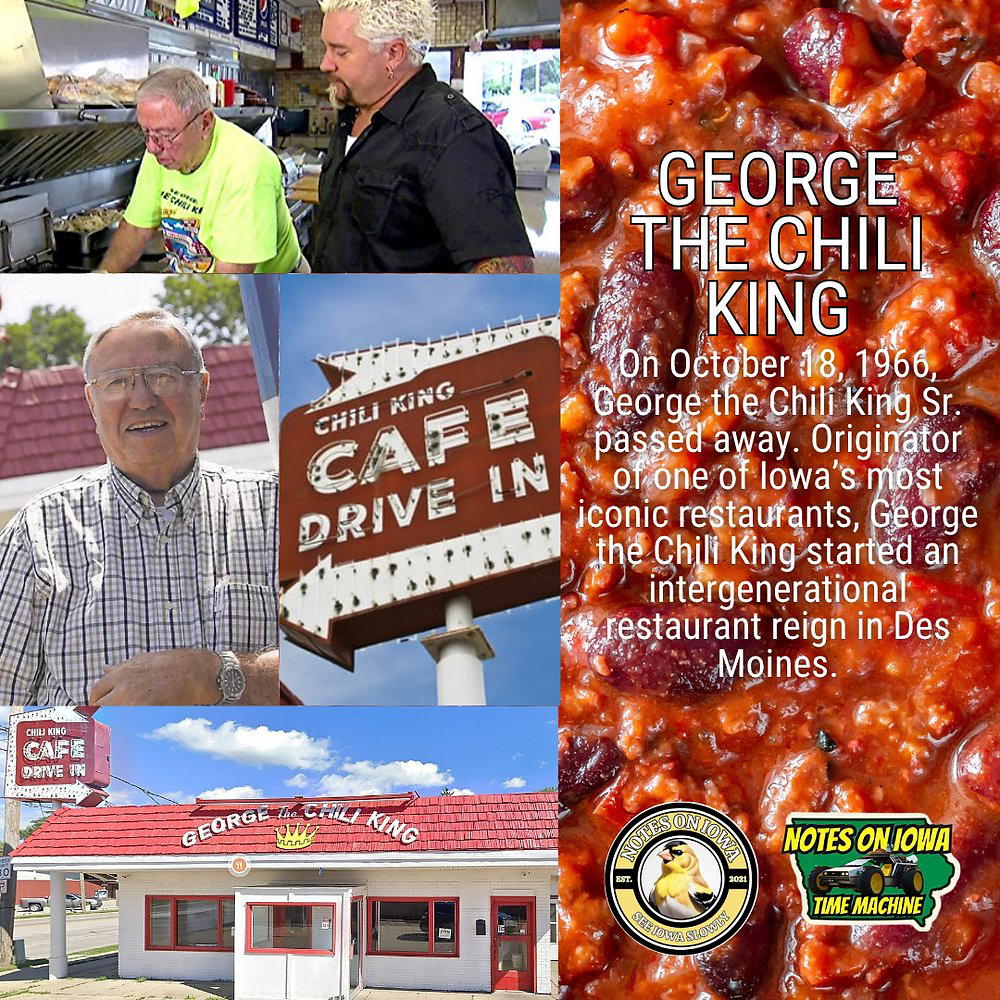George The Chili King restaurant in Des Moines