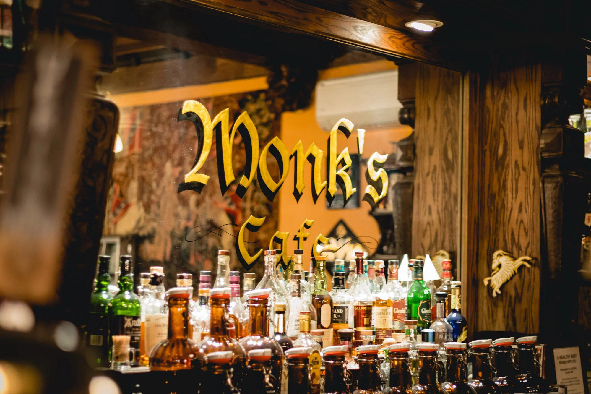 Monk's Cafe restaurant in Philadelphia, United States