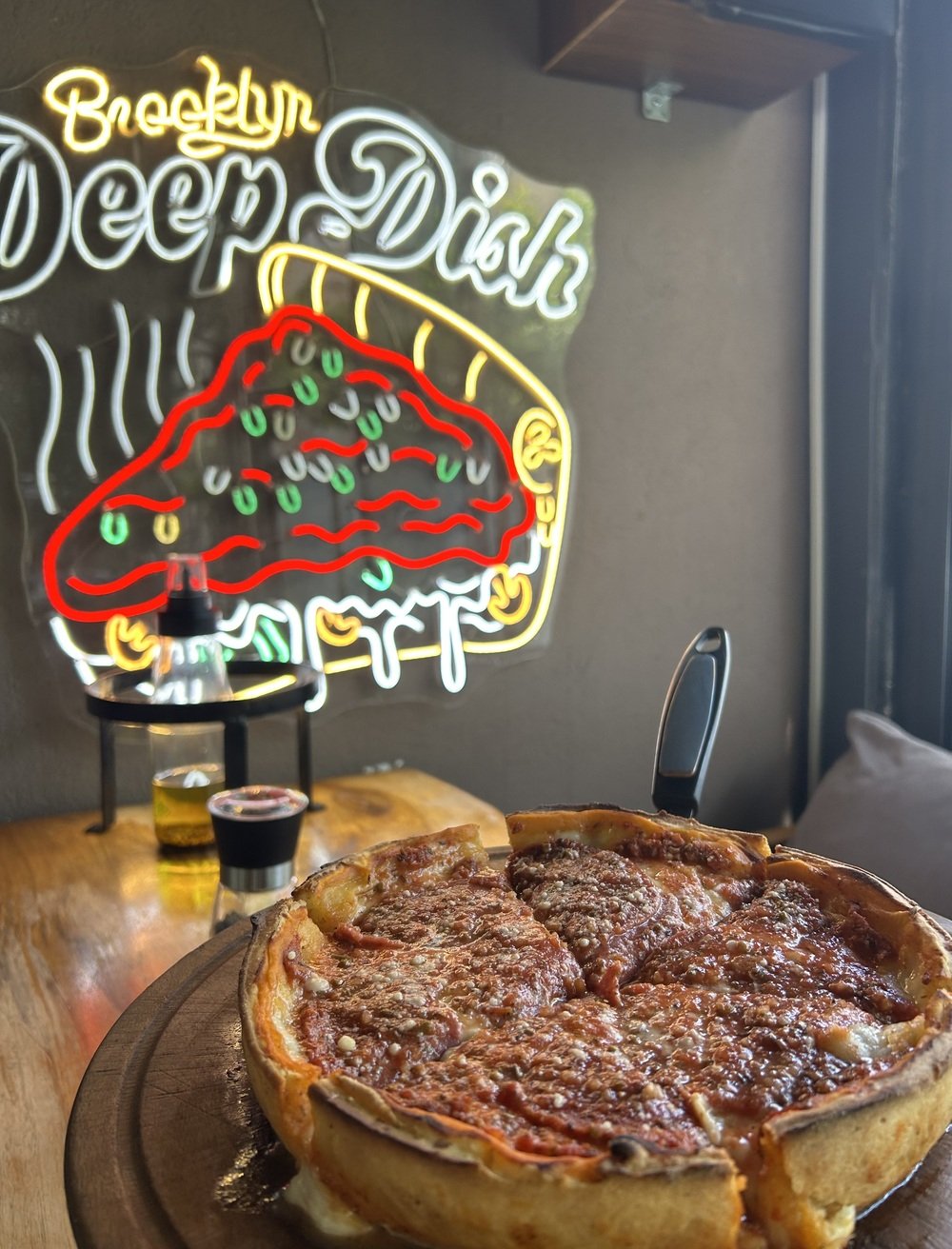 Deepdish Brooklyn Pizza and snacks, Restaurant in Istanbul