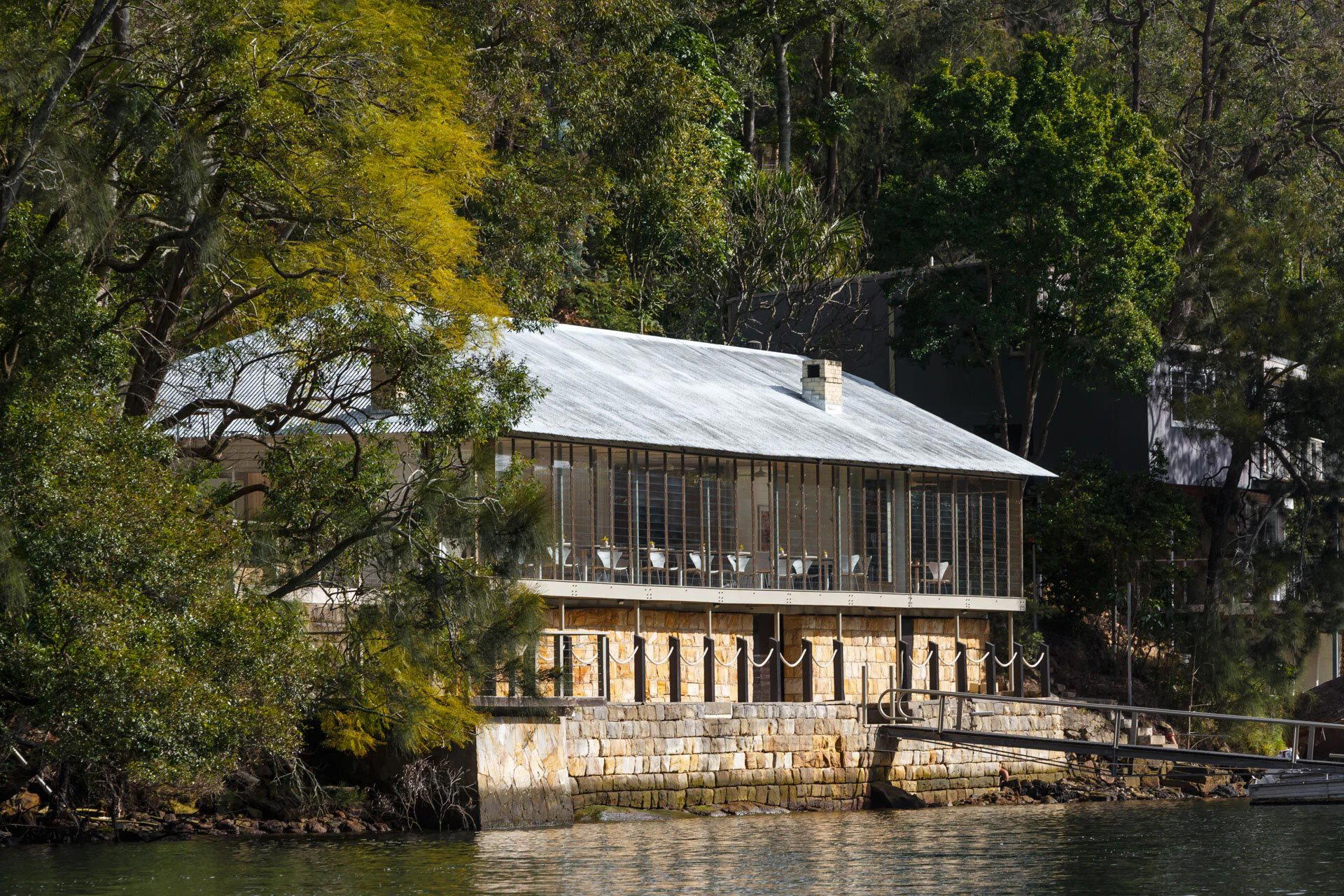 Berowra Waters Inn restaurant in Berowra Waters, Australia