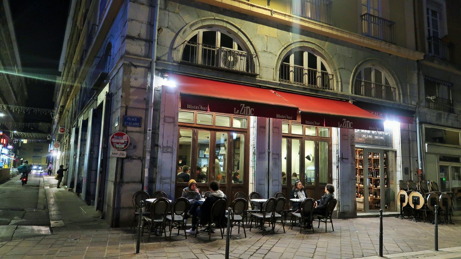 Le Zinc restaurant in Grenoble, France