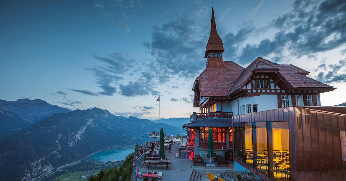 Restaurant Harder-Kulm restaurant in Interlaken, Switzerland