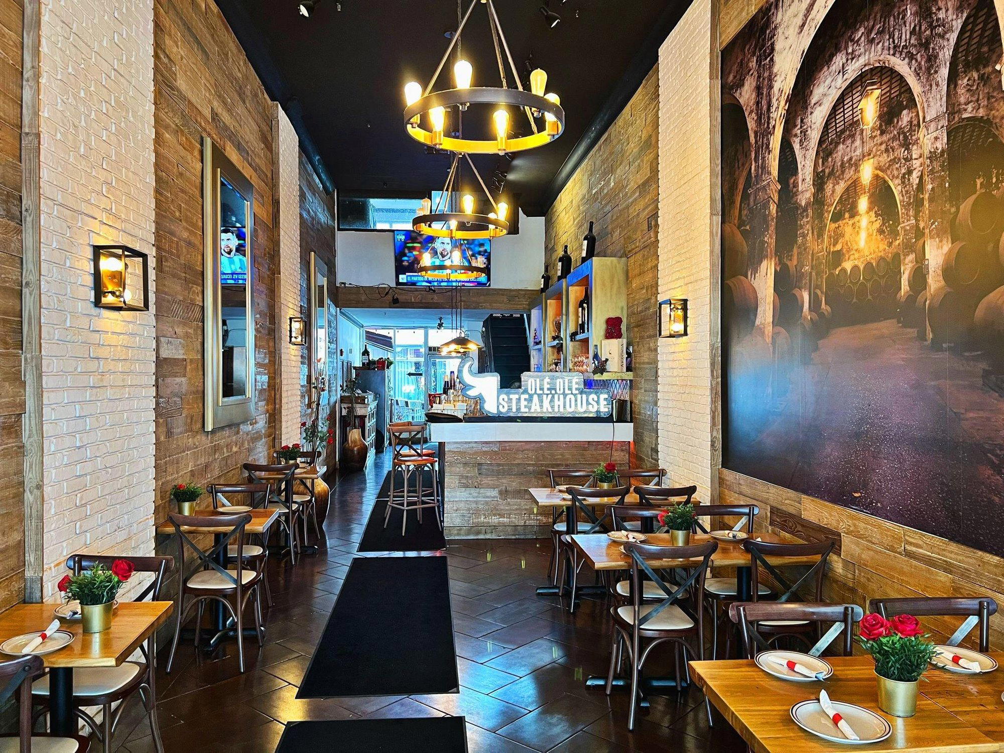 Olé Olé Steakhouse restaurant in Miami Beach, United States