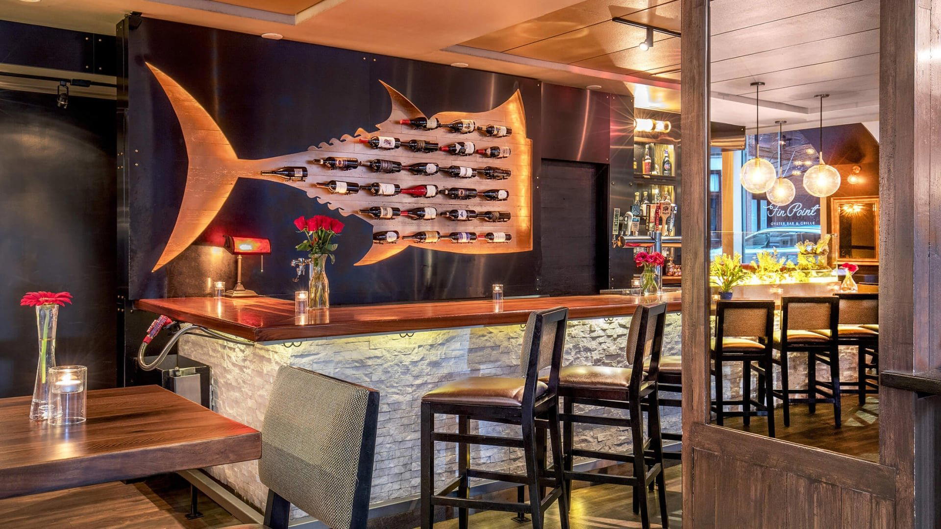 Fin Point restaurant in Boston, United States