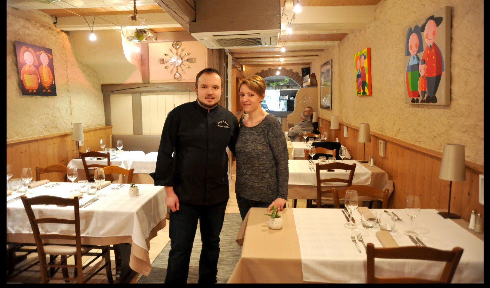 Auberge du Froehn restaurant in Zellenberg, France