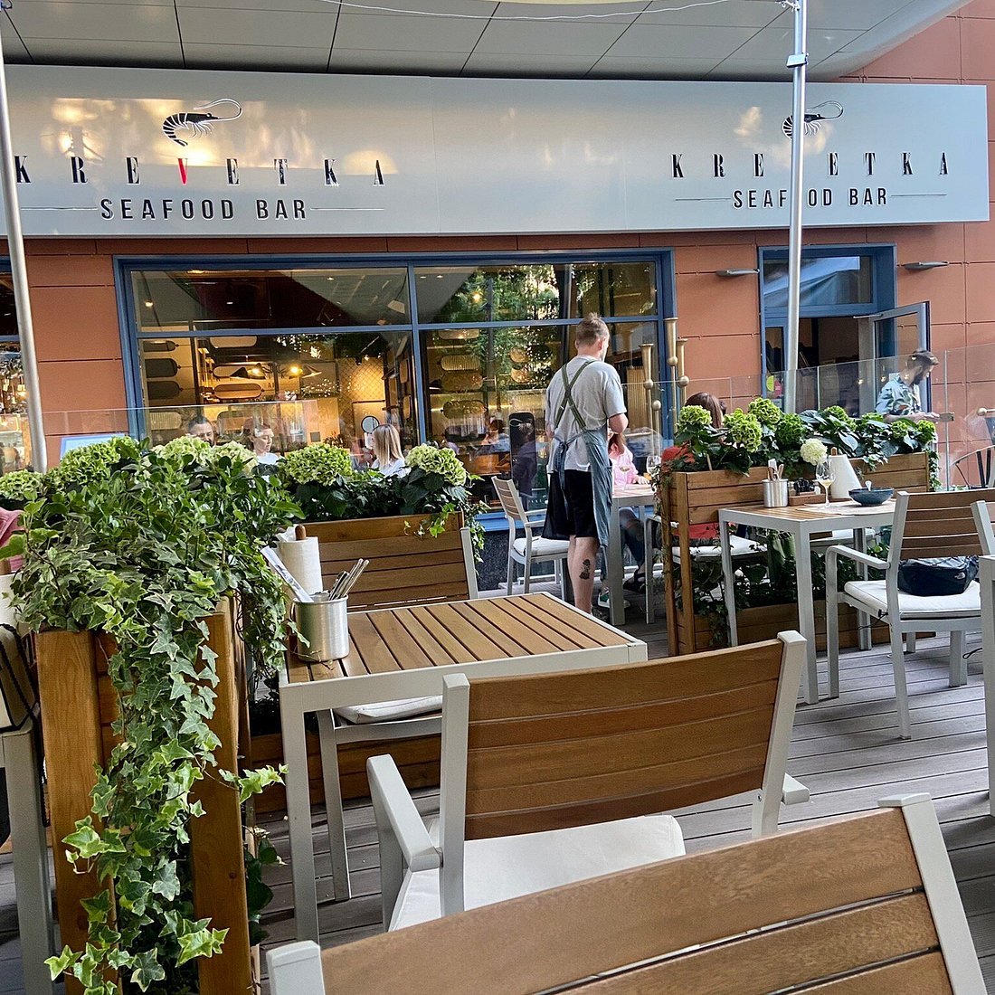 krevetka restaurant in Voronezh, Russia