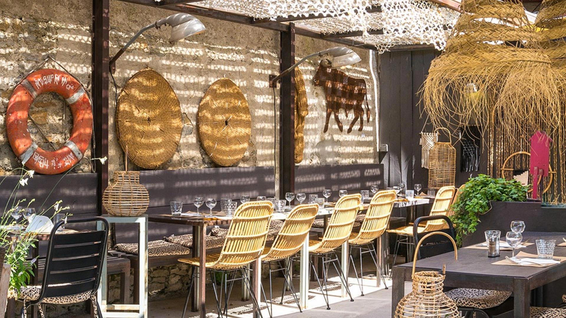 Le Jardin en Ville restaurant in Carcassonne, France