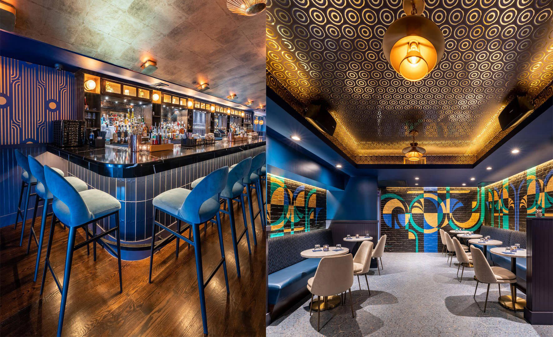 Lady Blue restaurant in New York City, United States