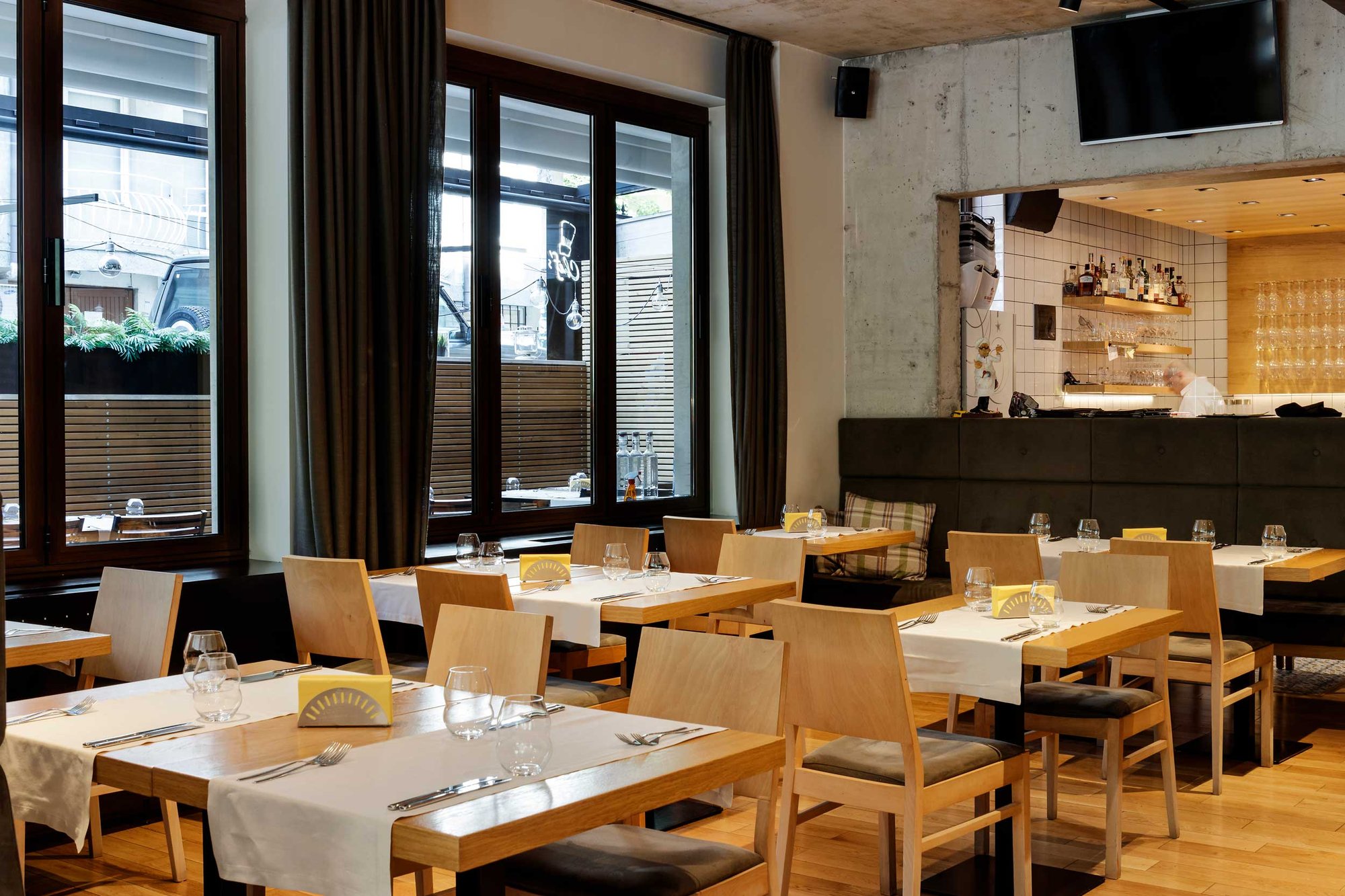 Chef's restaurant in Sofia, Bulgaria