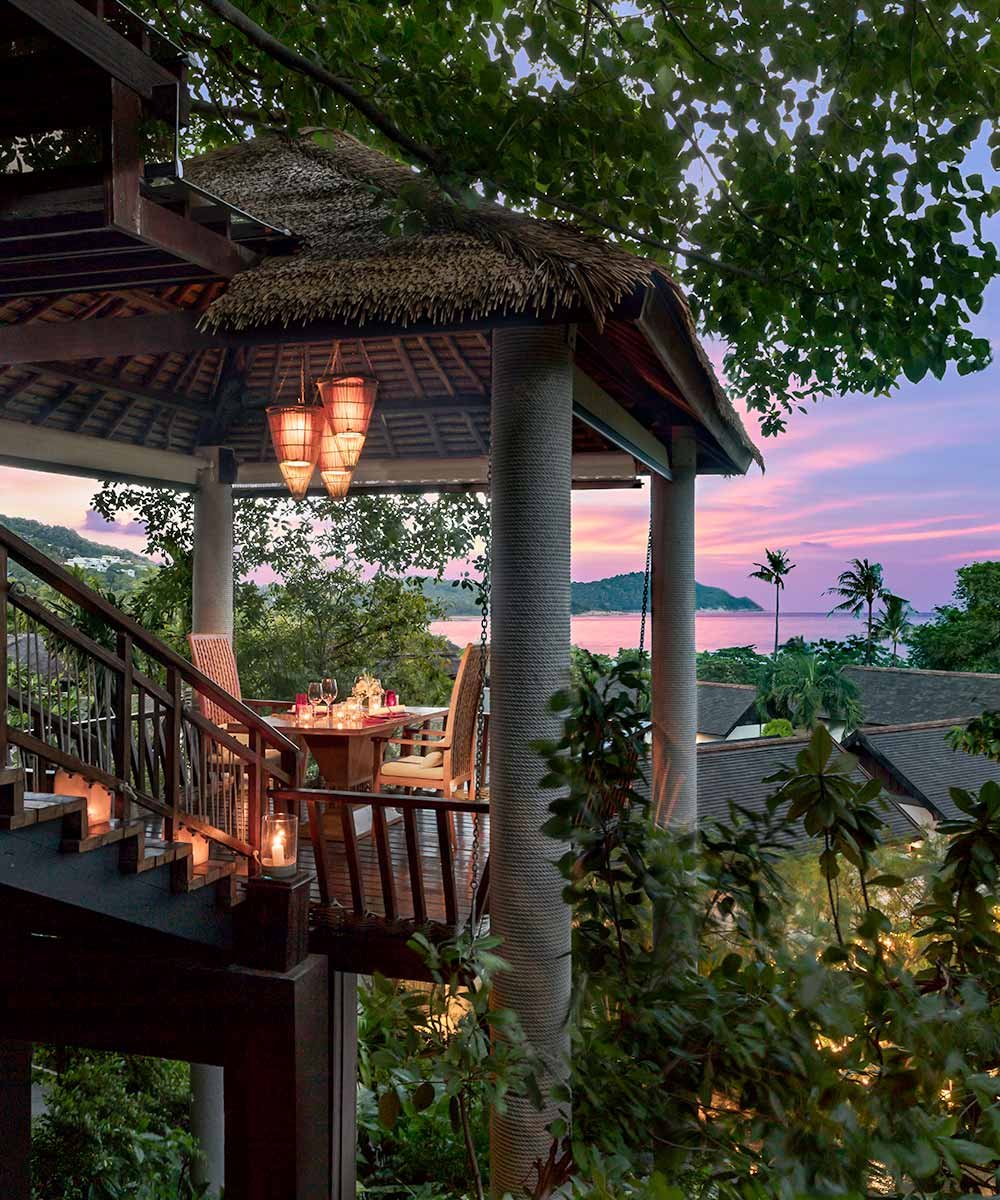 Tree Tops Sky Dining restaurant in Koh Samui, Thailand