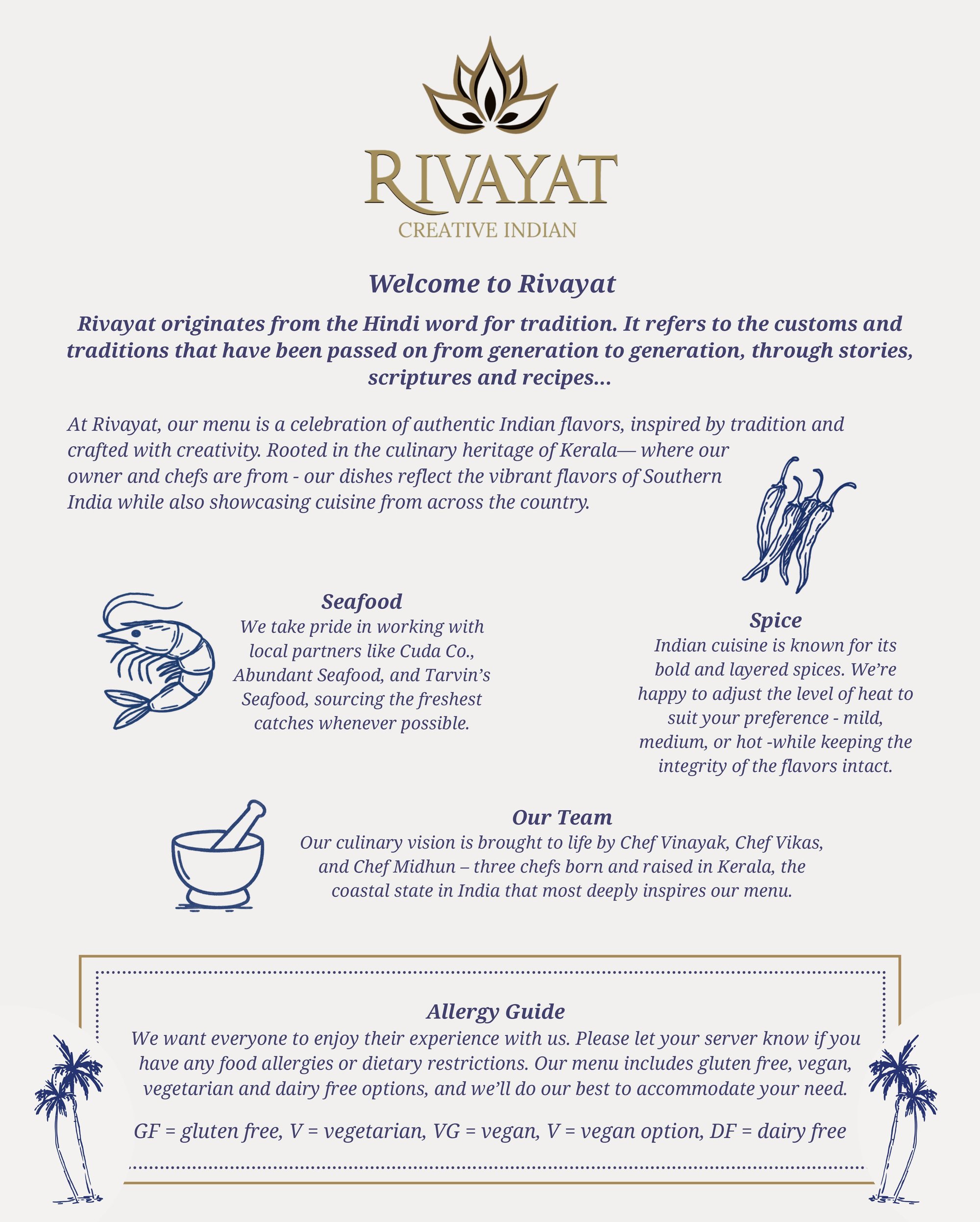 Rivayat Creative Indian, Restaurant in Charleston