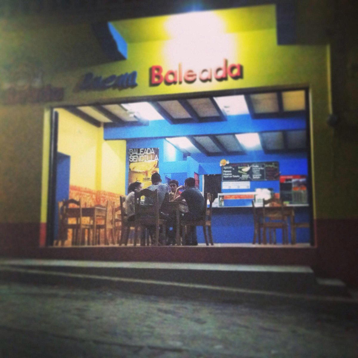 Buena Baleada restaurant in Copan Ruinas