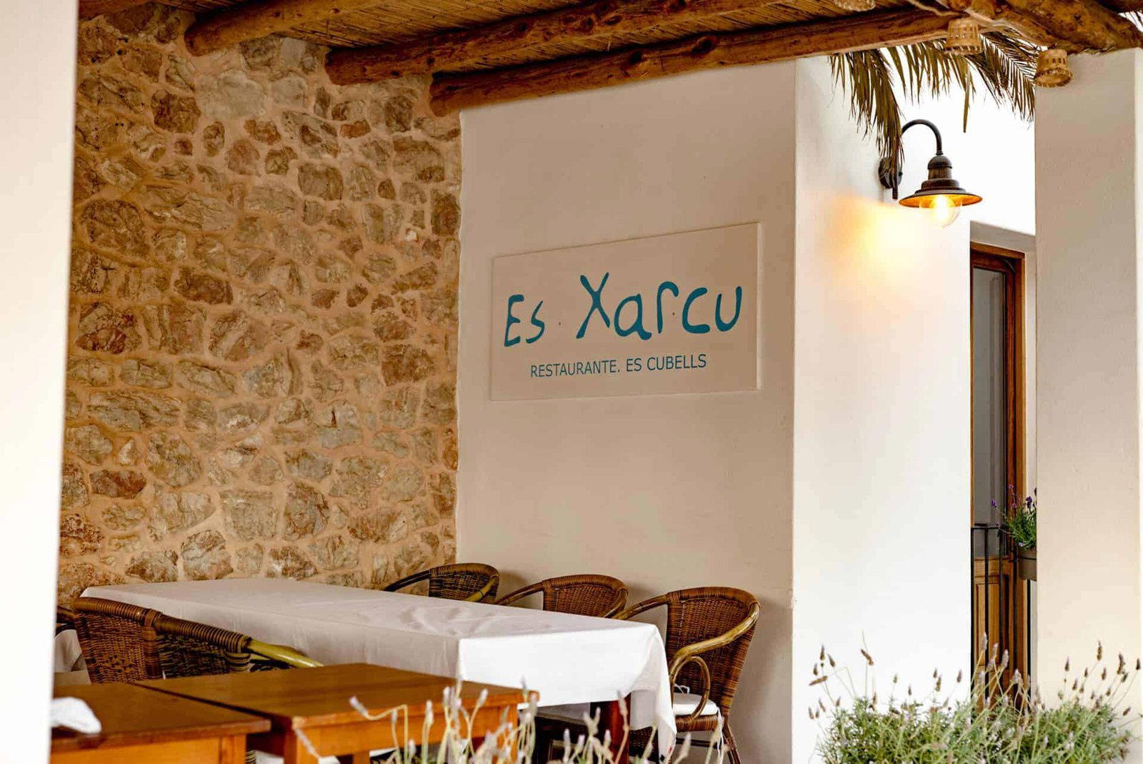 Es Xarcu restaurant in Ibiza, Spain