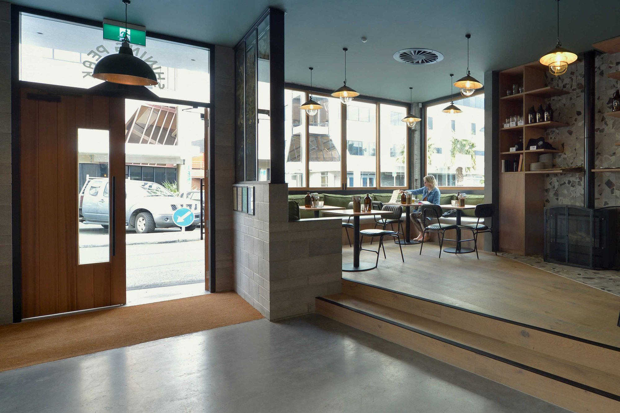 Shining Peak Brewing restaurant in New Plymouth