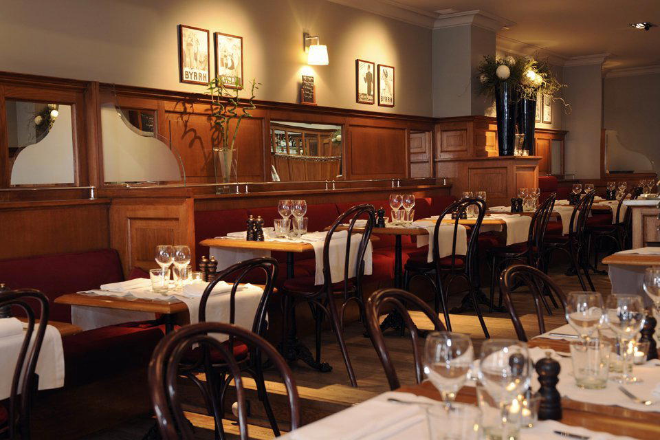 Brasserie Raymond restaurant in Bruges, Belgium