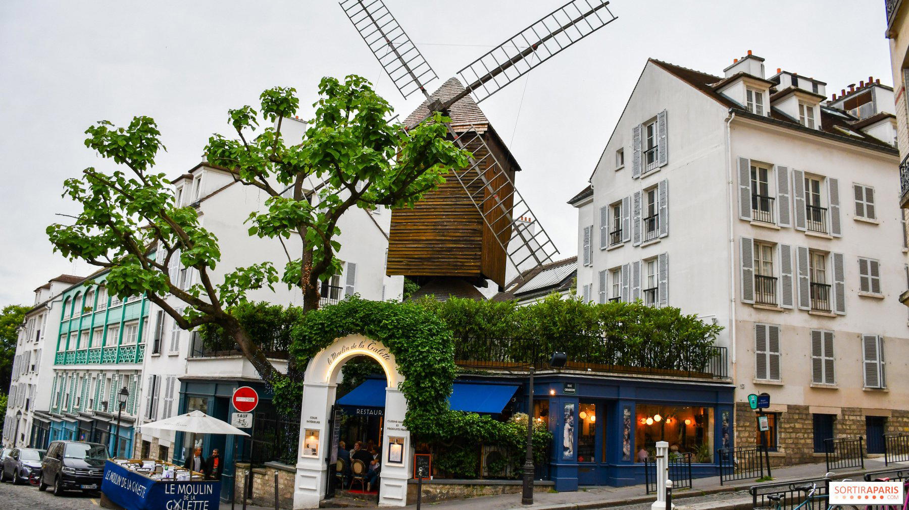 Le Moulin de la Galette restaurant in Paris, France