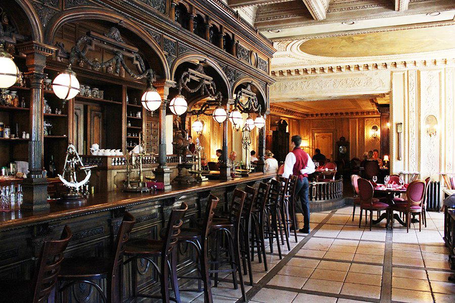 Confectionary Pushkin restaurant in Moscow, Russia