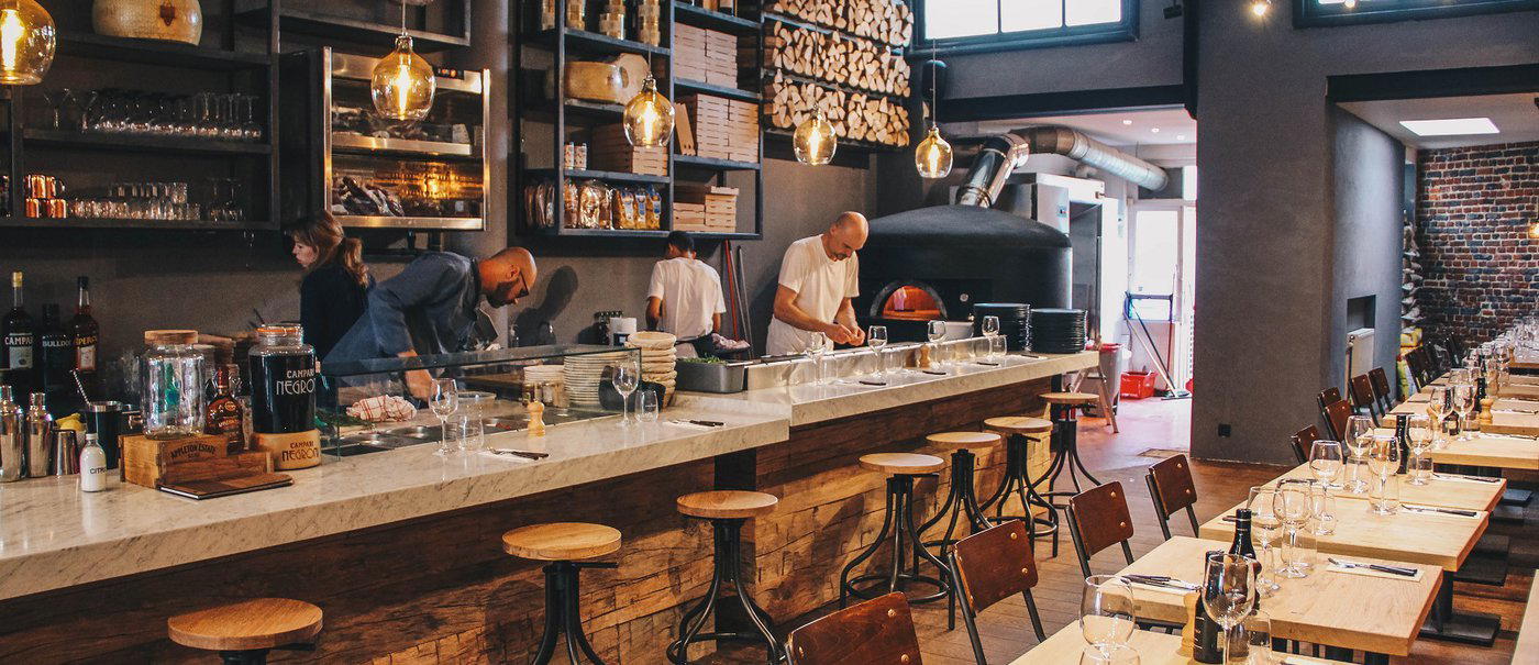 CŎCĪNA restaurant in Ixelles, Belgium