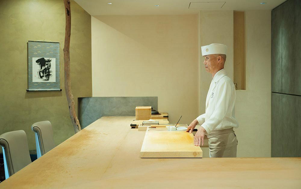 Sushi Mitani (鮨 三谷) restaurant in Tokyo, Japan