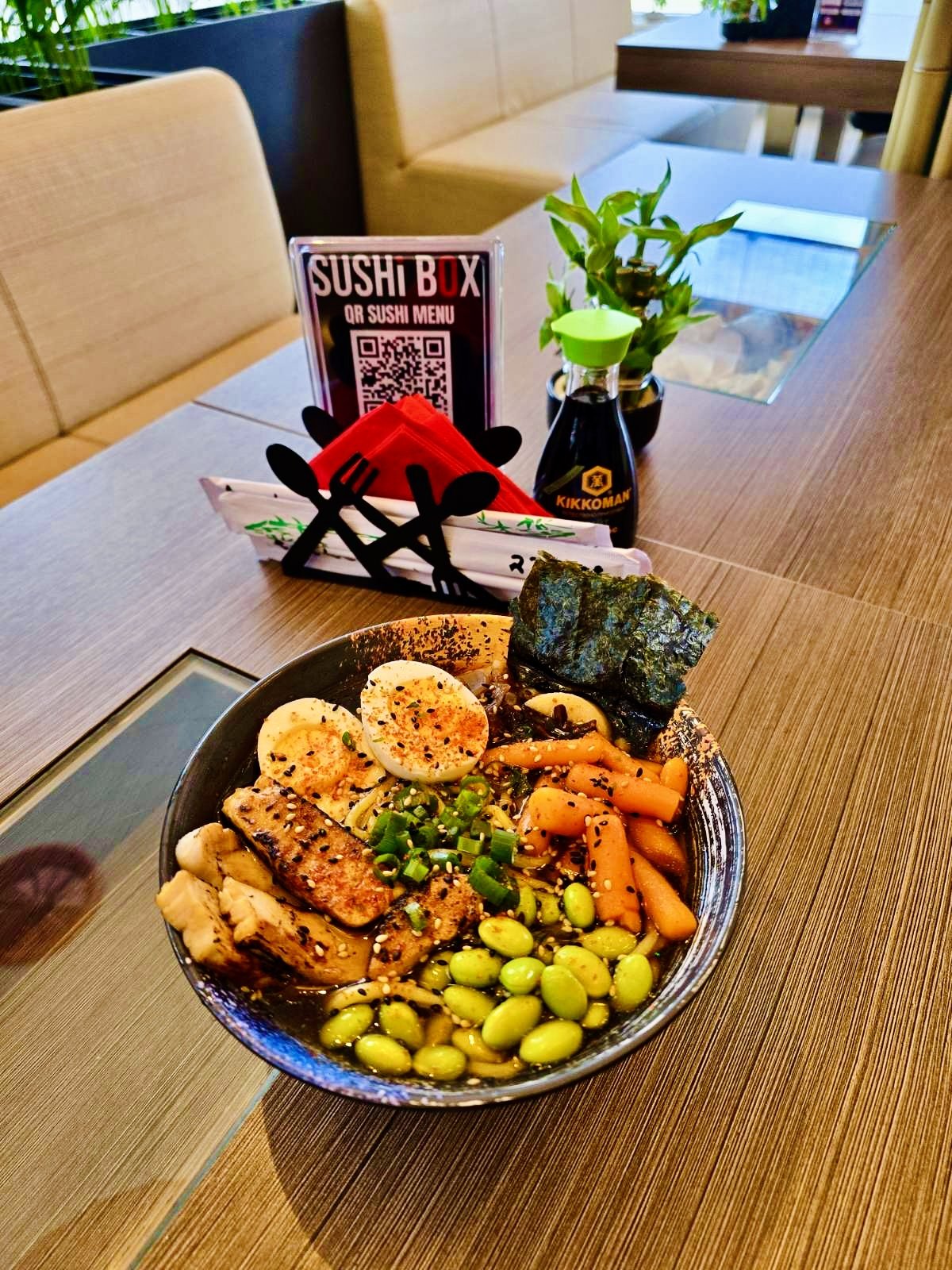 Sushi Box Vinitsa restaurant in Varna, Bulgaria